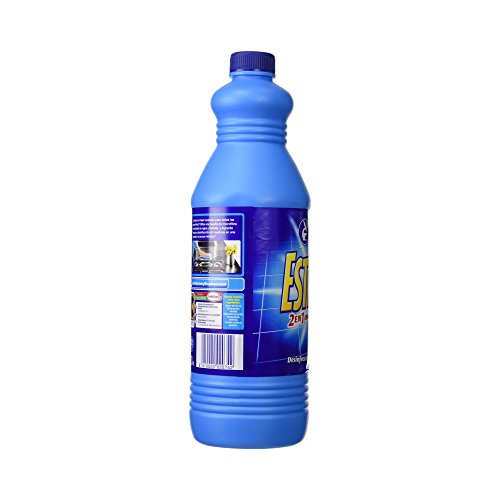 Estrella limpahogar con lejía y detergente azul 1,5L [Pack de 6]