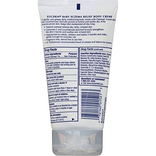 Eucerin bebé Eczema Relief crema corporal 5.0 Ounce