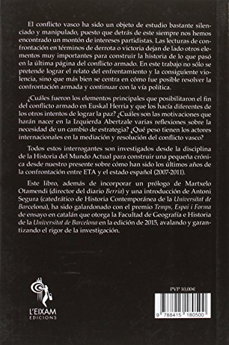 Euskal Herria: De la desesperanza al camino unilateral hacia la paz (2007-2011)