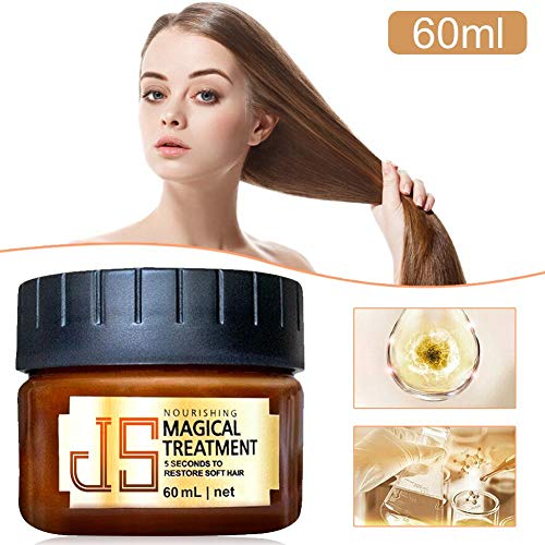 Famed Magical Deep Repair Acondicionador Mascarilla Cuidado del Cabello Tratamiento Mágico del Cabello 5 Segundos para Reparar El Daño A La Raíz del Cabello, 60 Ml