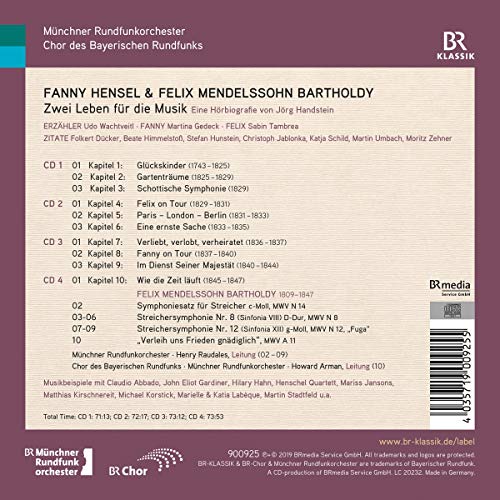 Fanny & Felix Mendelssohn: Two lives devoted to music. An audio biography by Jörg Handstein