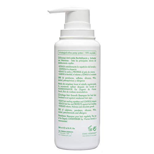 Farma Dorsch Champú Anti-Caída, Anti-Edad Y Anti-Polución. Pelo Normal A Graso 200 ml