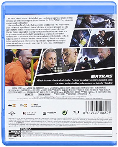 Fast & Furious 8 [Blu-ray]