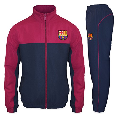 FC Barcelona - Chándal oficial para niño - Chaqueta y pantalón largos - 12-13 años