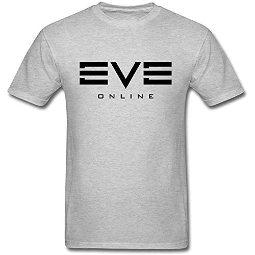 FDXGFHJ Men's Eve Online Games Logo Short Sleeves T-Shirt L