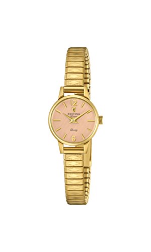 Festina Reloj Análogo clásico para Mujer de Cuarzo con Correa en Acero Inoxidable F20263/2