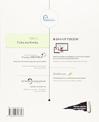 Fisika Eta Quimika. DBH 3 - Edició 2015 (+ Smartbook) - 9788448606893