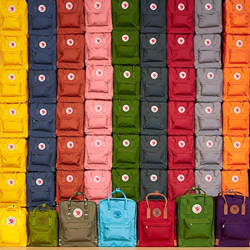 FJALLRAVEN Kånken Mochila, Unisex Adulto, Deep Forest-Acorn, Talla Única