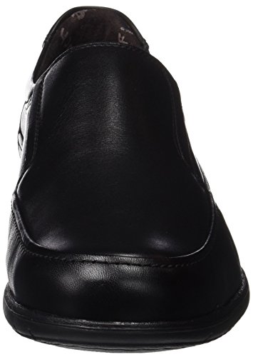 Fluchos- retail ES Spain 8499, Zapatos sin Cordones Hombre, Negro (Black), 42 EU