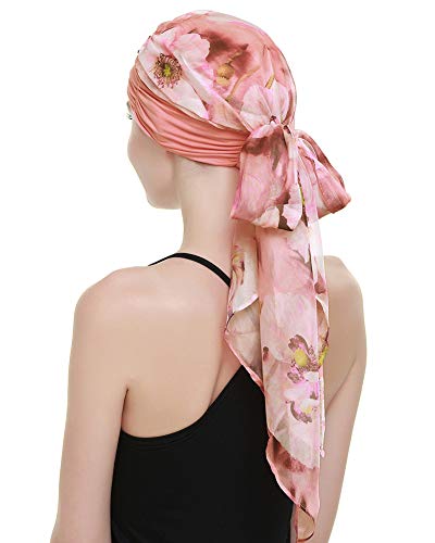 FocusCare Elegante quimio Headwraps Sombreros para Mujeres Regalos médicos Alopecia