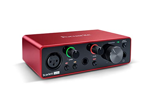 Focusrite Scarlett Solo 3rd Gen - Interfaz de audio USB