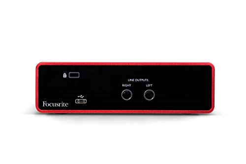 Focusrite Scarlett Solo Studio 3rd Gen, Interfaz de Audio, Micrófono de Condensador y Auriculares, USB