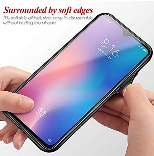 Funda Xiaomi Mi 9SE, Ultra Slim Anti-Rasguño y Resistente Huellas Dactilares Totalmente Protectora Vidrio Gradiente de Color Caso de Duro Cover Case per xiaomi 9SE (3)