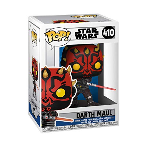 Funko- Pop Star Clone Wars-Darth Maul Figura Coleccionable, Multicolor (52025)