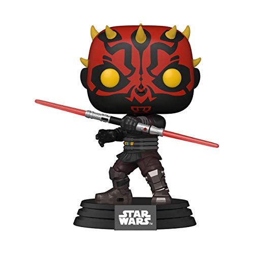 Funko- Pop Star Clone Wars-Darth Maul Figura Coleccionable, Multicolor (52025)