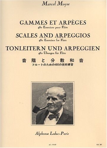 Gammes et Arpeges: 480 Exercices pour flute (Scales and Arpeggios: 480 Exercises for flute) by Marcel Moyse (1933-11-08)