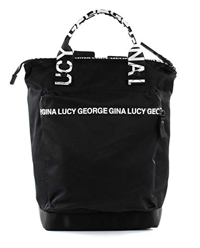 GEORGE GINA & LUCY nylon Roots Solid Monokissed Black