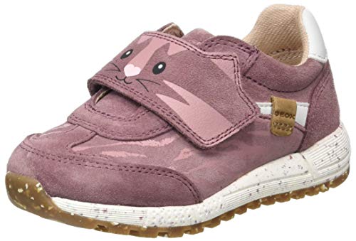 Geox B ALBEN Girl B, Sneaker para Bebés, (Rose Smoke), 21 EU