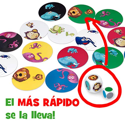 Grabolo junior, juego educativo para desarrollar observación y lógica, juego en familia (Lúdilo)