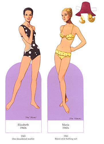 Great Fashion Designs of the Sixties: Paper Dolls in Full Colour: 32 Haute Couture Costumes by Courreges, Balmain, Saint-Laurent, and Others (Dover Paper Dolls)