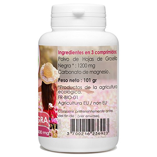 Grosella Negra Bio 400mg - 200 comprimidos