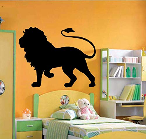 GUDOJK Pegatina de Pared Tatuajes de Pared de Vinilo Arte Ro Decoración León Mural Niños Childs Bebé Nursery Play Removeable Poster