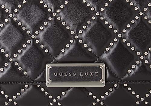 Guess Kiki Crossbody Flap, bolso bandolera para Mujer, Multicolor (Crystal), 15x15x25 Centimeters (W x H x L)