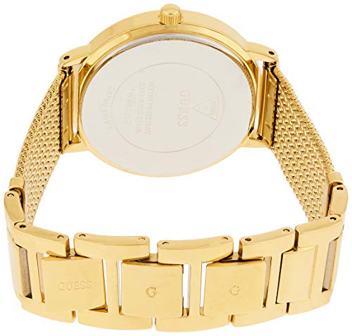 Guess Reloj Análogo clásico para Mujer de Cuarzo con Correa en Acero Inoxidable W0822L2