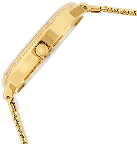 Guess Reloj Análogo clásico para Mujer de Cuarzo con Correa en Acero Inoxidable W0822L2