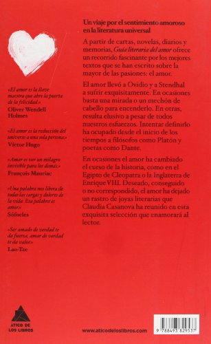 Guía literaria del amor (Ático de los Libros)