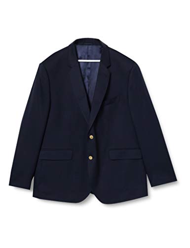 Hackett London GB Blazer SB Chaqueta de Traje, Azul (Navy 595), 44 (Talla del Fabricante: 42) para Hombre