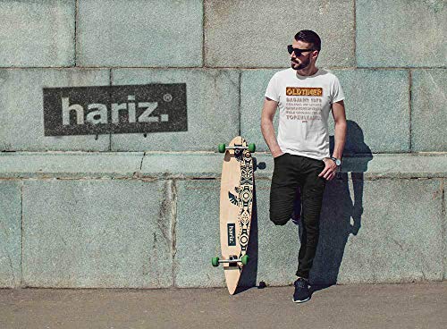 Hariz Oldtimer - Camiseta para hombre, diseño de año 1979 con texto en alemán "Keine Rost Top Zustand 40" verde oscuro L