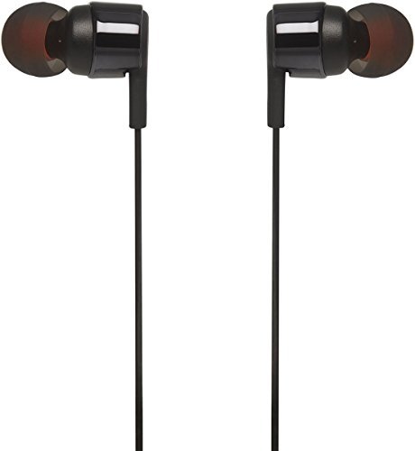 Harman Kardon/ JBL T210 - Auriculares Intraaurales con el Potente Sonido Pure Bass, Negro