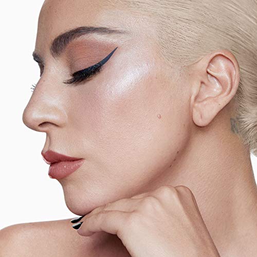 HAUS LABORATORIES By Lady Gaga: EYE ARMOR KIT | Delineador De Ojos Negro Líquido Y Punta De Fieltro Preciso Y Flexible, Y Pegatinas De Punta De Ala, Para Un Look Con Alas De Larga Duración