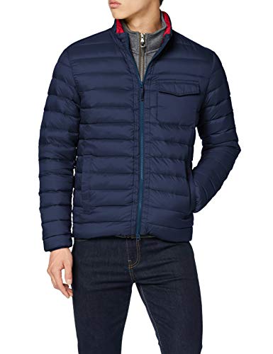 HKT by Hackett Hkt Ltweight Down Jkt Chaqueta, (Navy 595), Medium para Hombre