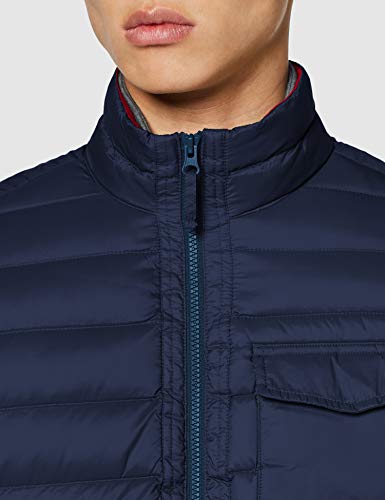 HKT by Hackett Hkt Ltweight Down Jkt Chaqueta, (Navy 595), Medium para Hombre