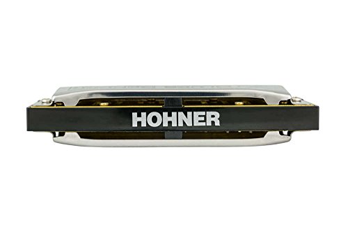 Hohner Blues Band M55910X - Armónica diatónica de 20 voces de iniciación diseñada para Blues