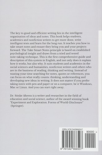 How to Take Smart Notes: One Simple Technique to Boost Writing, Learning and Thinking – for Students, Academics and Nonfiction Book Writers