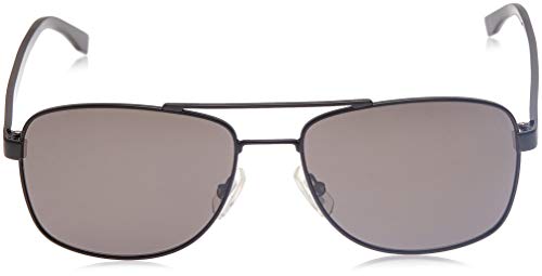 Hugo Boss BOSS 0762/S NR 10G Gafas de sol, Negro (Mtblk Black/Brw Grey), 58 Unisex-Adulto