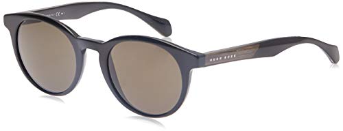 Hugo Boss BOSS 0912/S NR 1YS Gafas de sol, Negro (Black Cryblck/Brw Grey), 50 Unisex-Adulto