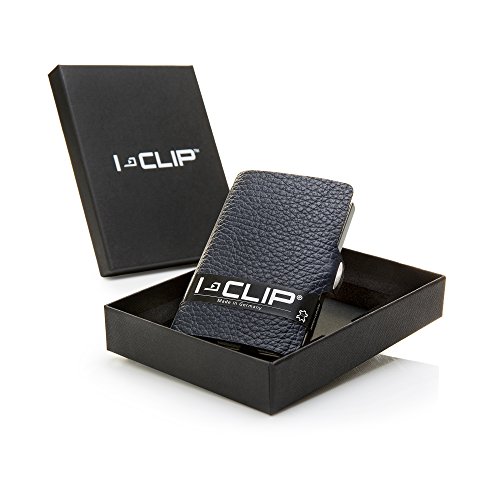 I-CLIP ® Cartera Pure Azul (Disponible En 5 Variantes)