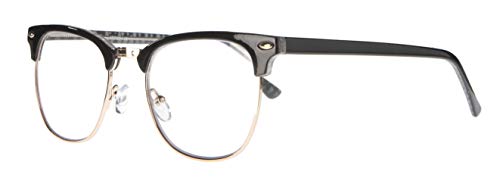 Icon Eyewear Club Negro y dorado. S