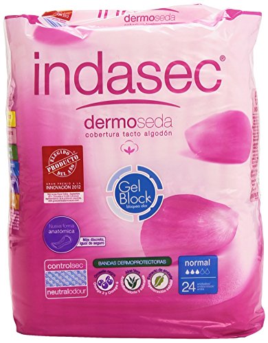 Indasec Discreet Compresa Incontinencia Normal - 24 Unidades