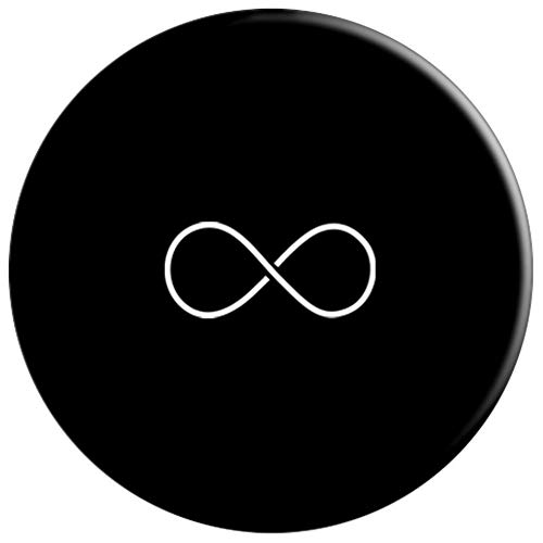 Infinity Symbol Retro Forever Positivity Motivational Gift PopSockets Agarre y Soporte para Teléfonos y Tabletas