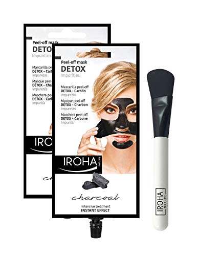 Iroha Nature - Pack Reset & Detox - Pack 2 mascarillas Detox peel off.+ espátula