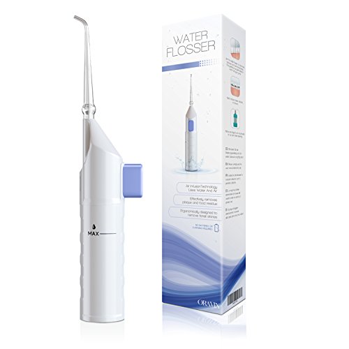 Irrigador Bucal Portátil | No Requiere Electricidad | Funciona con Agua | Irrigador Dental | Ideal para Limpiar Ortodoncia | Cómodo y Fácil de Llevar | No Causa Daños | Limpiador Dental | Orali