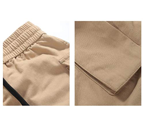 Irypulse Pantalones de Carga Hombre Chino Casual Deportivos, Pantalón Cargo Moda Callejera Urbana para Adolescentes, Jóvenes y Niños, Pantalone de Trabajo Recto Holgado - Diseño Original