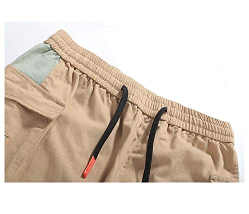 Irypulse Pantalones de Carga Hombre Chino Casual Deportivos, Pantalón Cargo Moda Callejera Urbana para Adolescentes, Jóvenes y Niños, Pantalone de Trabajo Recto Holgado - Diseño Original