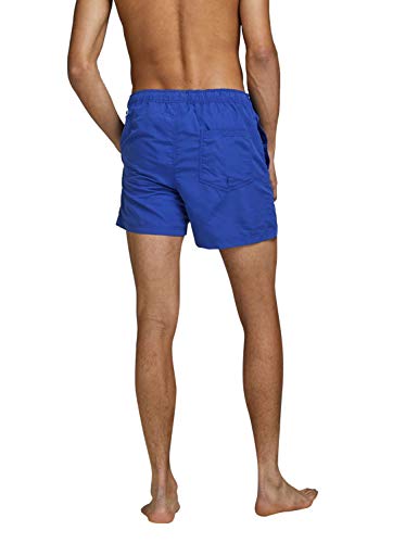 Jack & Jones JJIARUBA JJSWIM Shorts AKM STS Bañador para Hombre, Surf The Web, L