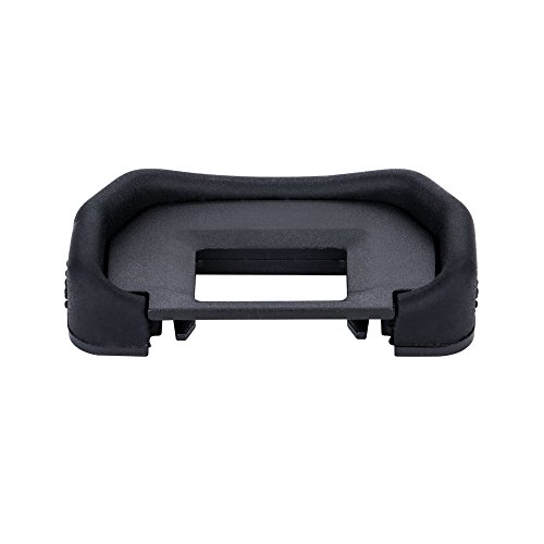 JJC Visor Ocular Eyecup para Canon EOS 6D, 6D Mark II, 5D, 5D Mark II , 80D, 70D, 60D , 50D , 40D, 30D, 20Da, 20D, 10D, D60, D30, A2E, A2 Cámaras Reemplazo de Canon Eb. Eyepiece (Lote de 2)